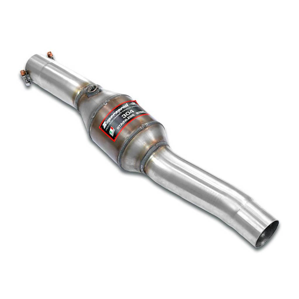 SUPERSPRINT 767332 Front exhaust Leftwith Metallic catalytic converter AUDI A6 RS6 C6 Typ 4F QUATTRO Photo-0