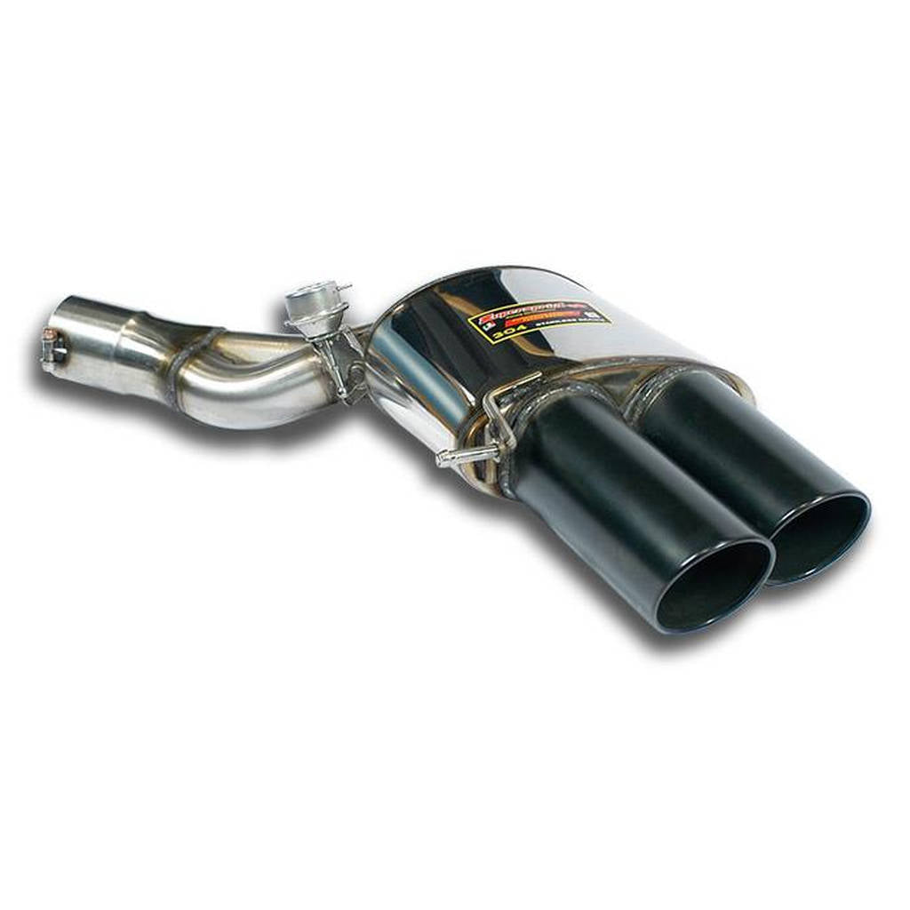 SUPERSPRINT 988256 Rear exhaust Right OO100 "Black" with valve BMW F06 M6 Gran Coupè Photo-0