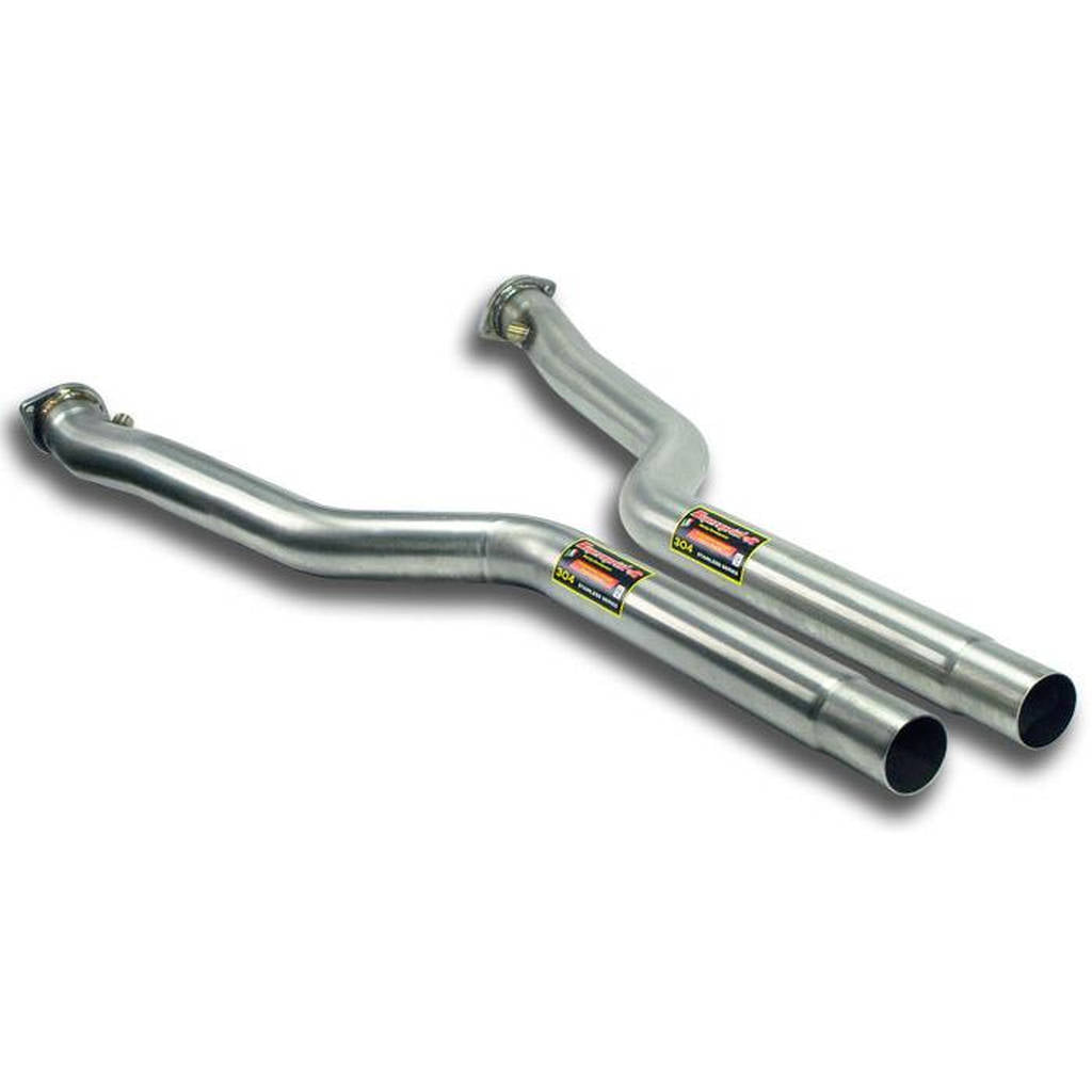 SUPERSPRINT 789312 Front pipes kit Right - Left - (Replaces the main catalytic converter,for OEM hea Photo-0