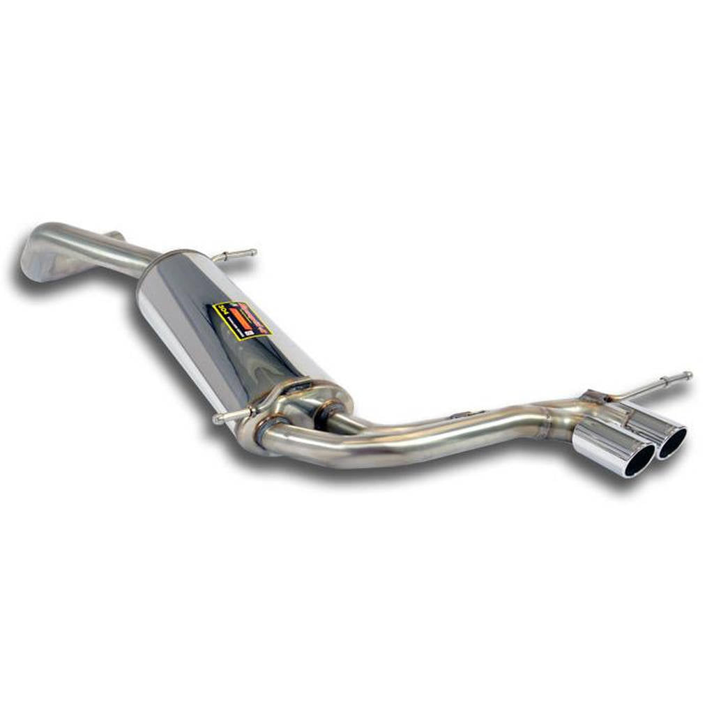 SUPERSPRINT 915656 Rear exhaust central exit OO80 - (Replaces OEM end tips) SEAT IBIZA 6J (2008 ->) Photo-0