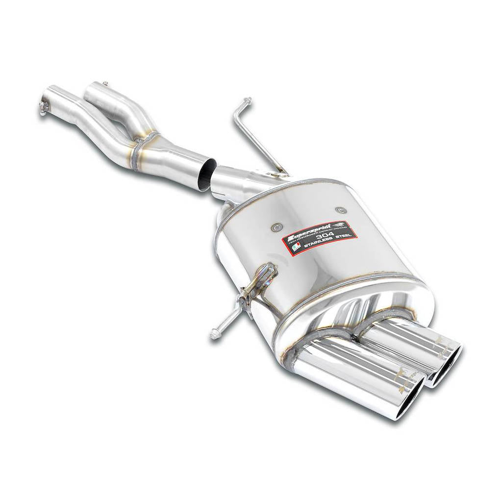 SUPERSPRINT 787706 Rear exhaust OO 80 "Power Loop" BMW E46 Photo-0