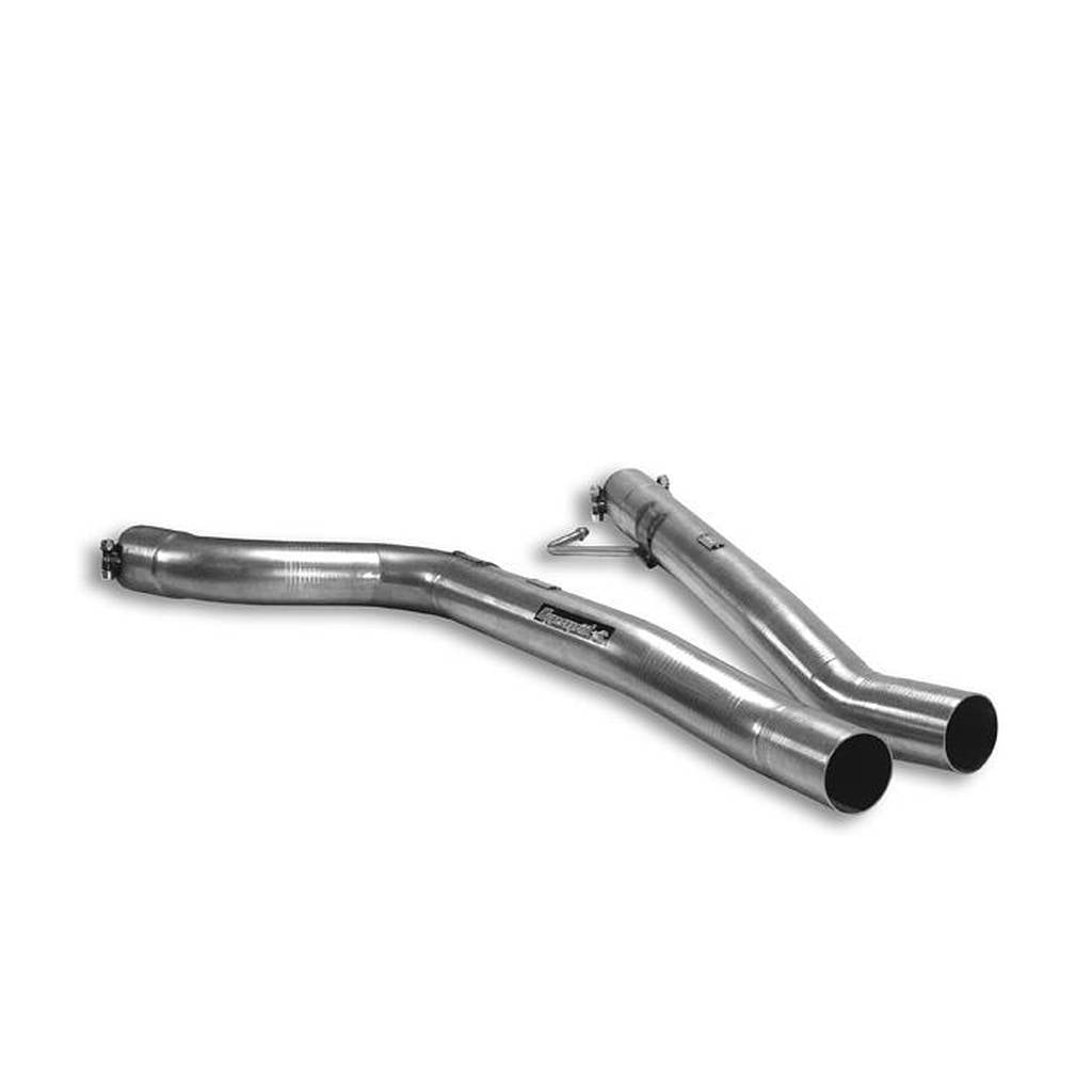 SUPERSPRINT 980513 Centre pipes Kit Right + Left - (Replaces OEM centre exhaust) BMW E70 X5 Photo-0