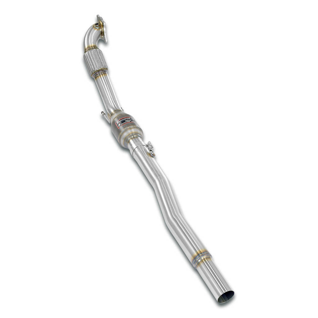 SUPERSPRINT 765721 Turbo downpipe kit with Metallic catalytic converter 200 CPSI EURO 5 AUDI A3 8P ' Photo-0