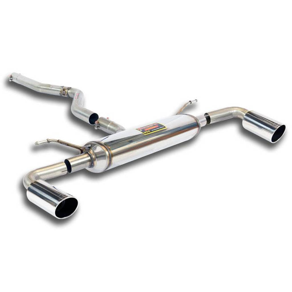 SUPERSPRINT 523804 Connecting pipe + rear exhaust Right O90 - Left O90 BMW F30/F31 2012 -> 2015 Photo-0