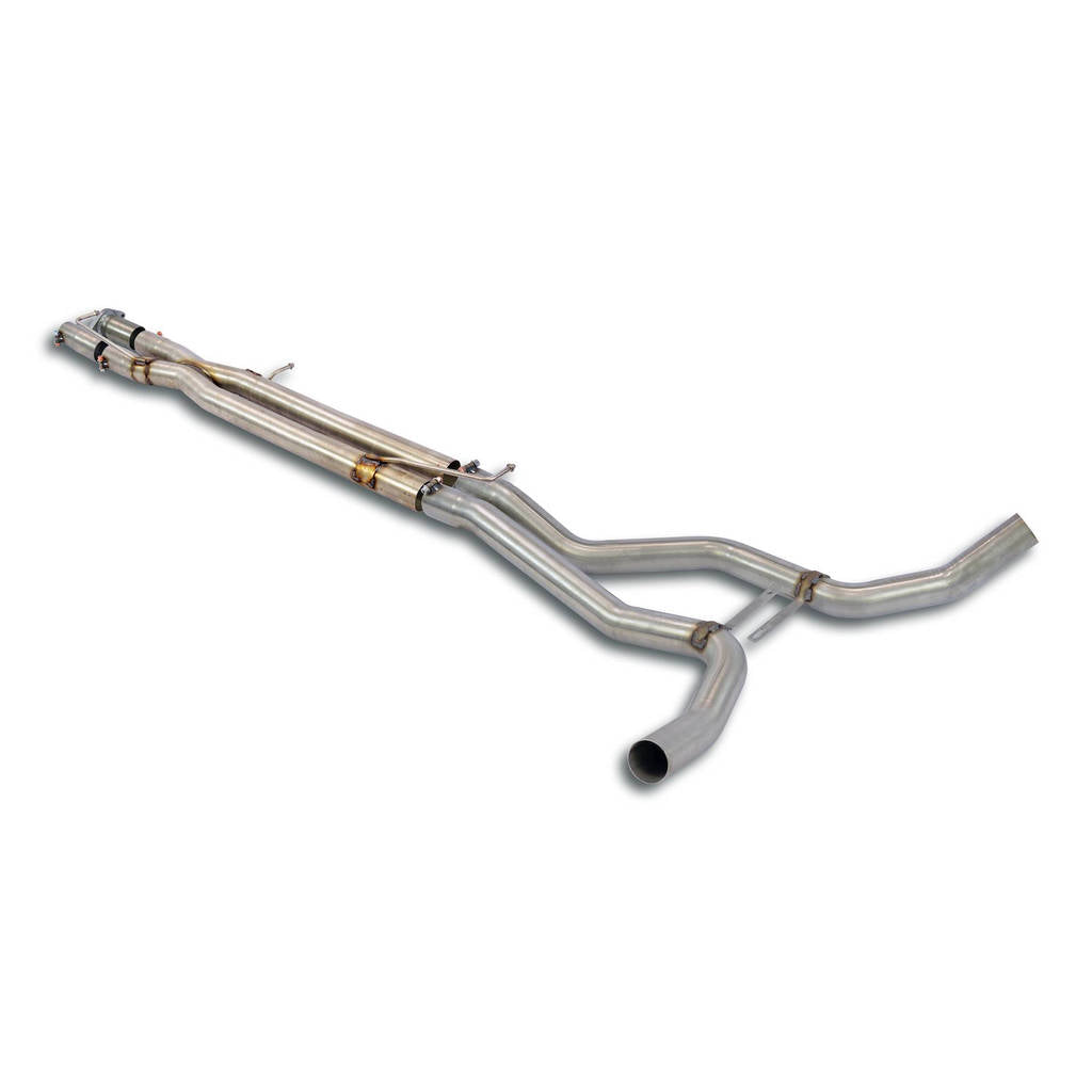 SUPERSPRINT 402013 Centre pipe Right - Left + "X-Pipe" - (Replaces OEM centre exhaust) LAND ROVER Photo-0