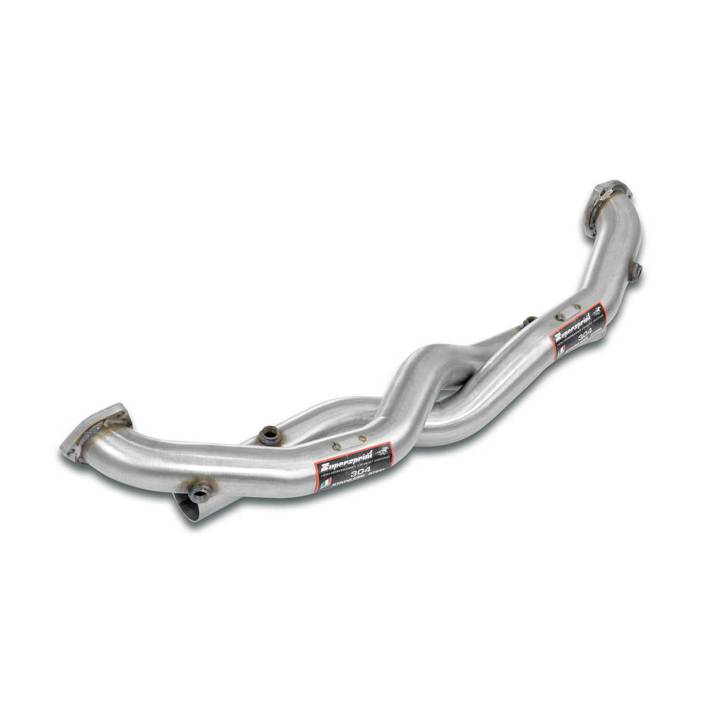 SUPERSPRINT 241312 Front pipe kit Right + Left - Replaces catalytic converter PORSCHE 911 (Serie 996 Photo-0