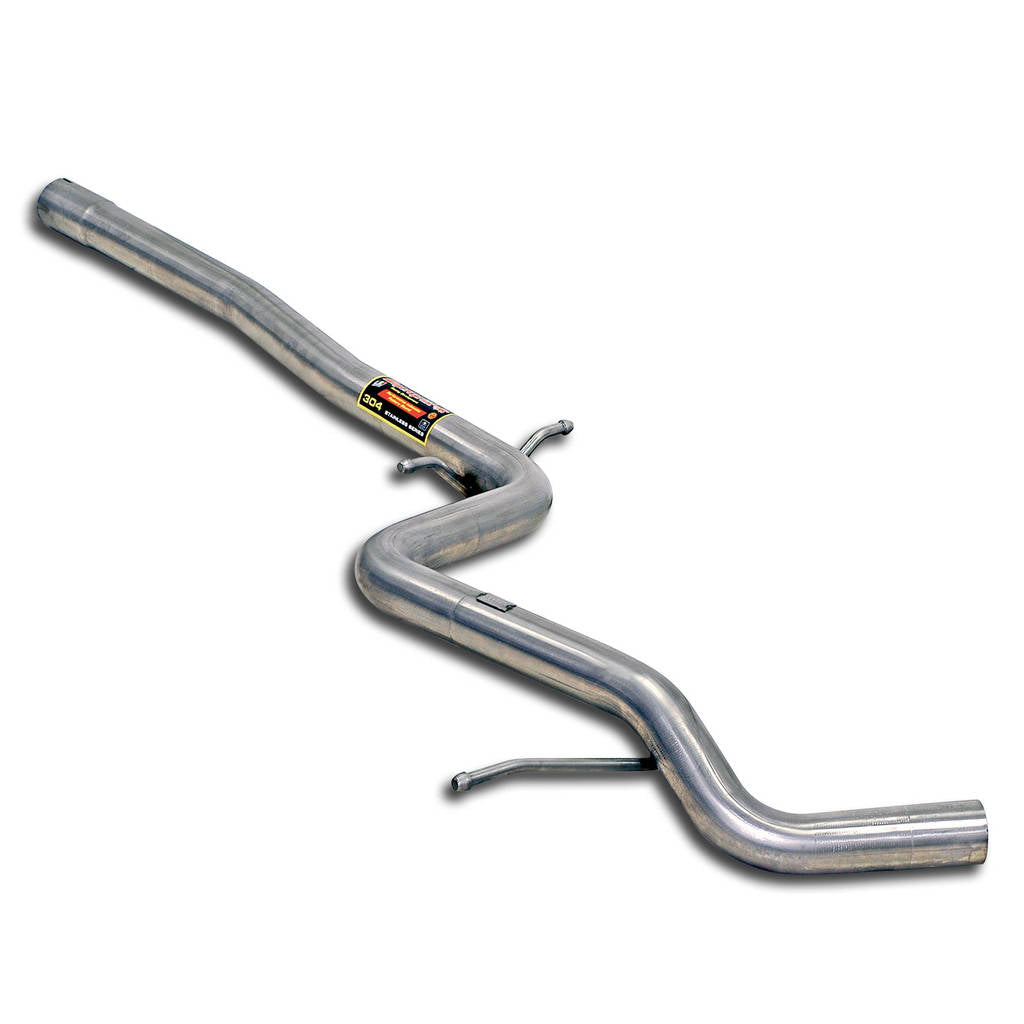 SUPERSPRINT 764513 Centre pipe 100% Stainless steel - (Replaces OEM centre exhaust) AUDI A3 8P '03 - Photo-0