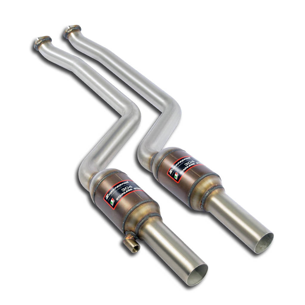 SUPERSPRINT 980902 Front exhaust with Metallic catalytic converter Right + Left BMW E82 Photo-0