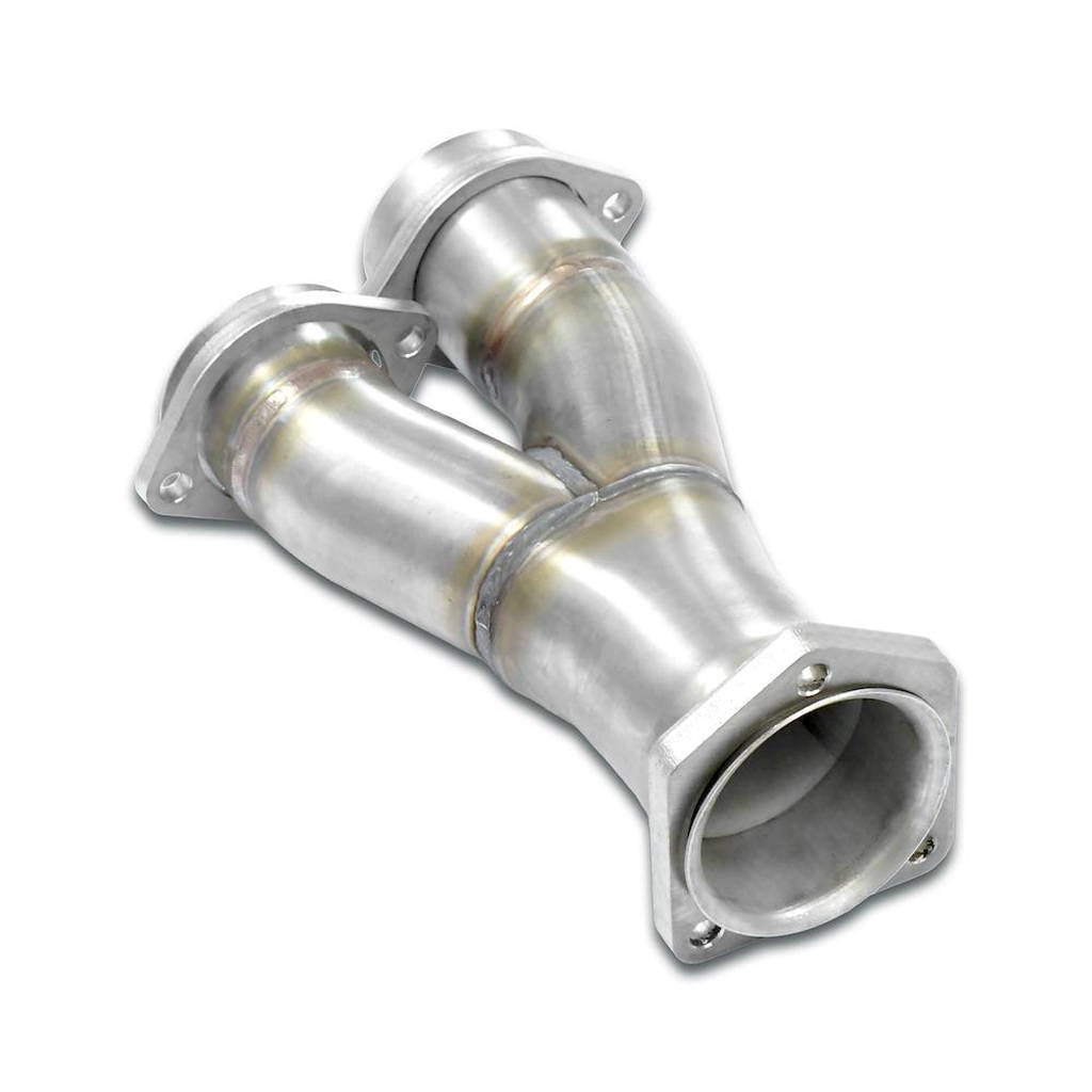SUPERSPRINT 844212 Y-connecting pipe MERCEDES-Benz W203 C AMG Photo-0