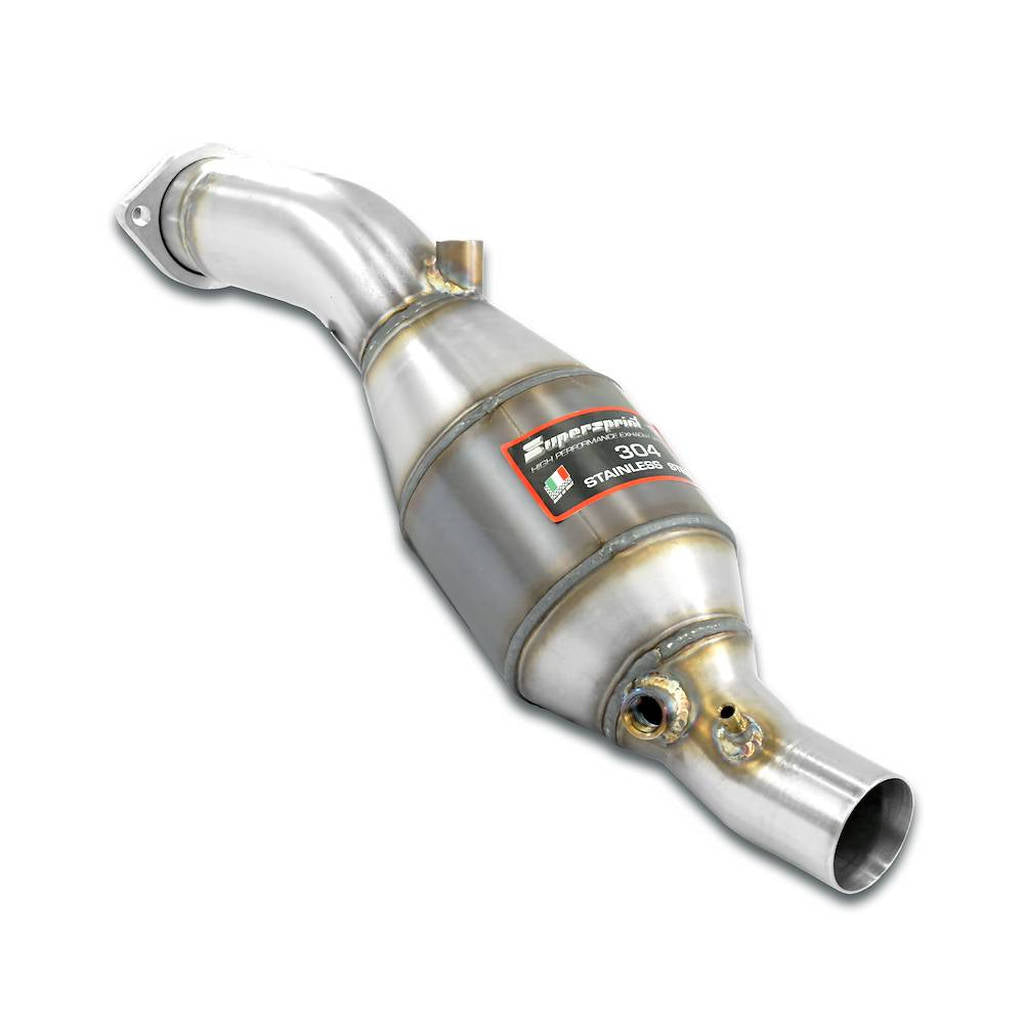 SUPERSPRINT 392422 Front exhaust Left with Metallic catalytic converter FERRARI Photo-0