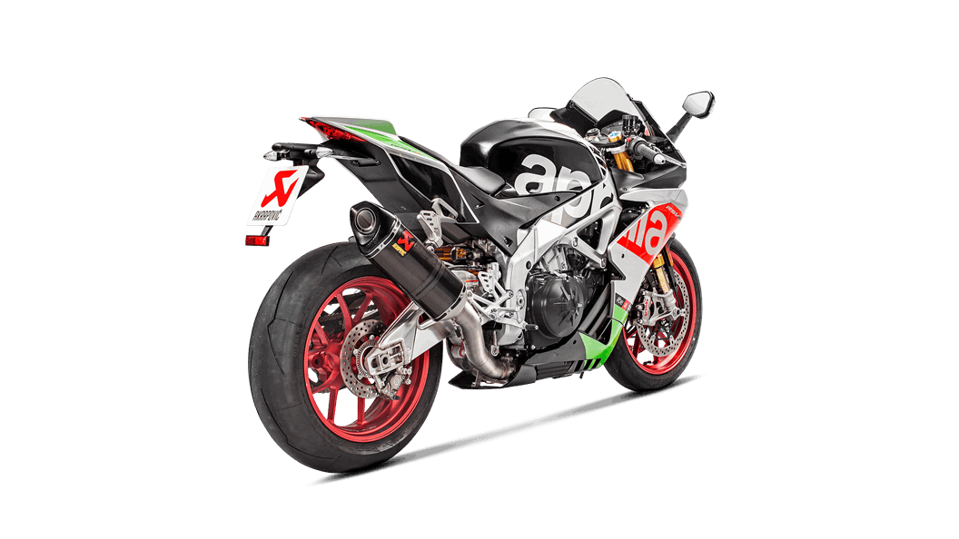 AKRAPOVIC S-A10SO9-RC Slip-On Line (Carbon) Aprilia RSV4 2017-2019 Photo-2