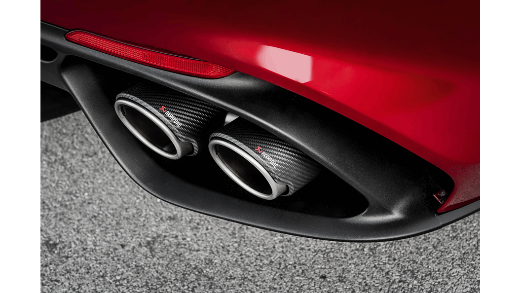 AKRAPOVIC S-AR/TI/1H Evolution Line (Titanium) ALFA ROMEO Giulia Quadrifoglio 2016-2019 ECE Type Approval Photo-4