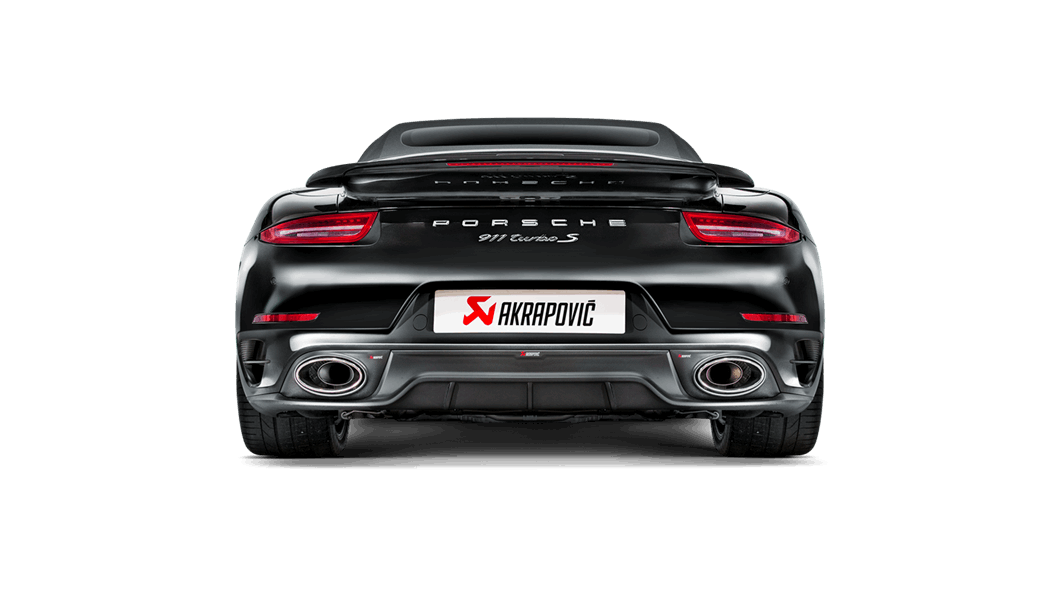 AKRAPOVIC DI-PO/CA/2 Rear Carbon Fiber Diffuser PORSCHE 911 Turbo/Turbo S (991) 2014-2015 ABE Type Approval Photo-4
