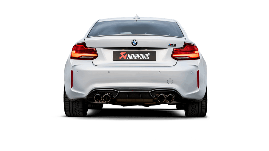 AKRAPOVIC S-BM/T/3H Slip-On Line (Titanium) BMW M2 COMPETITION/M2 CS (F87N) - OPF/GPF 2018-2020 ECE Type Approval Photo-4