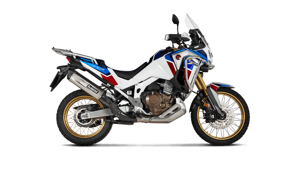 AKRAPOVIC S-H11SO2-HGJT Slip-On Line (Titanium) HONDA CRF1100L AFRICA TWIN 2020 Photo-1
