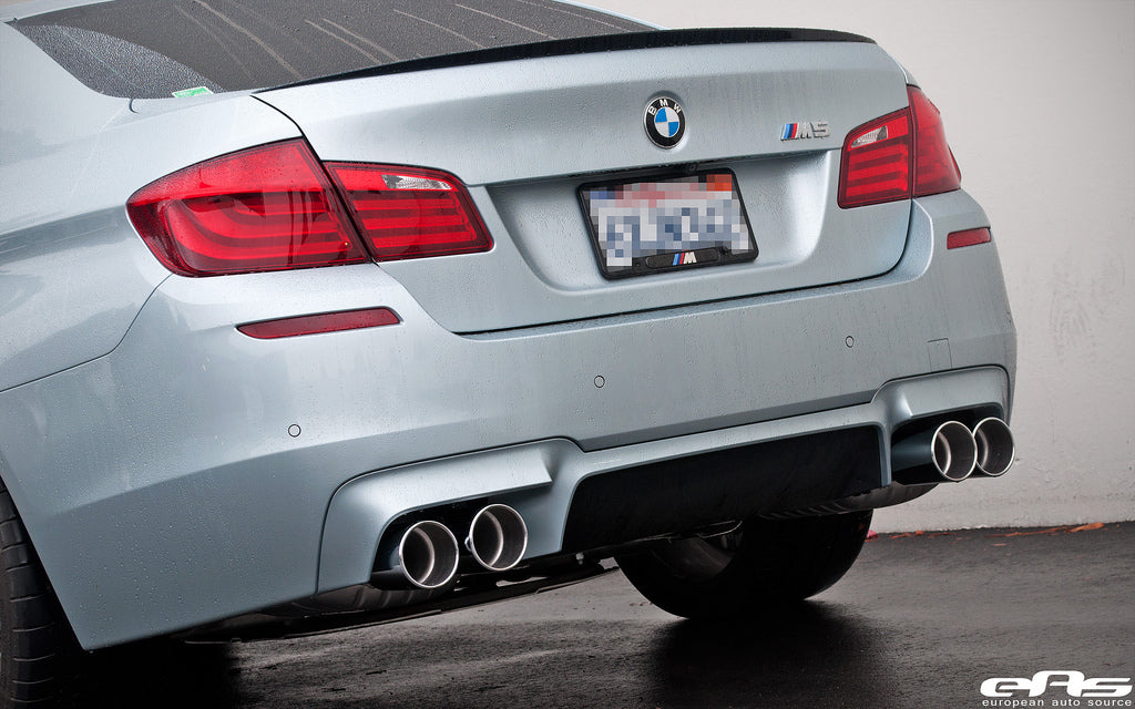EISENMANN B5426.01024 Rear muffler with polished tips (4x102) for BMW F10 M5 (with valves) Photo-0