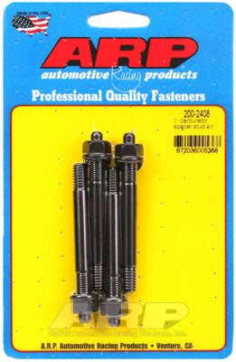 ARP 200-2408 Carburetor Stud Kit 1-1/4" Moroso spacer. 8740. hex Photo-0