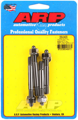 ARP 200-2420 Carburetor Stud Kit 1˝ spacer with Moroso #64919 return spring kit. 8740. black oxide. hex Photo-0