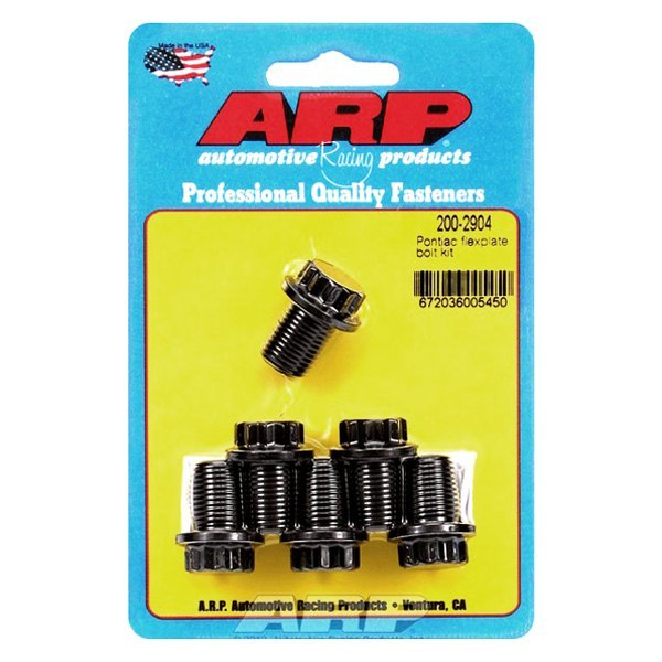 ARP 200-2904 Flexplate Bolt Kit Pontiac 350-455 V8. 6 pieces Photo-0