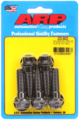 ARP 200-3402 Drive Plate Bolt drilled. 5 piece. 12pt Photo-0