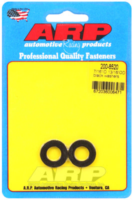 ARP 200-8520 Washer Kit 7/16" ID 13/16" OD black oxide washers Photo-0