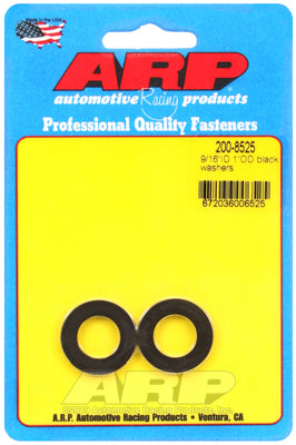 ARP 200-8525 Washer Kit 9/16" ID 1" OD black oxide washers Photo-0