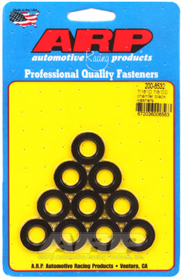 ARP 200-8532 Washer Kit 7/16" ID 7/8" OD chamfer black oxide washers Photo-0