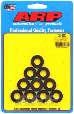 ARP 200-8592 Washer Kit M10 ID .850" OD black oxide washers Photo-0
