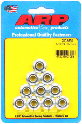 ARP 200-8630 Nut Kit 5/16-24 hex Photo-0