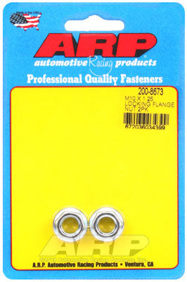 ARP 200-8673 Nut Kit M10 X 1.25 locking flange Photo-0