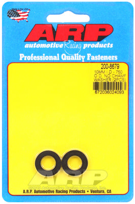 ARP 200-8679 Washer Kit M10 ID 3/4 OD black oxide washers Photo-0