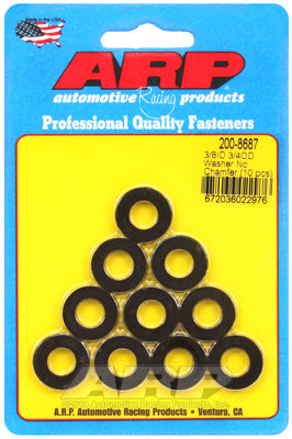 ARP 200-8687 Washer Kit 3/8" ID 3/4" OD black oxide washers Photo-0