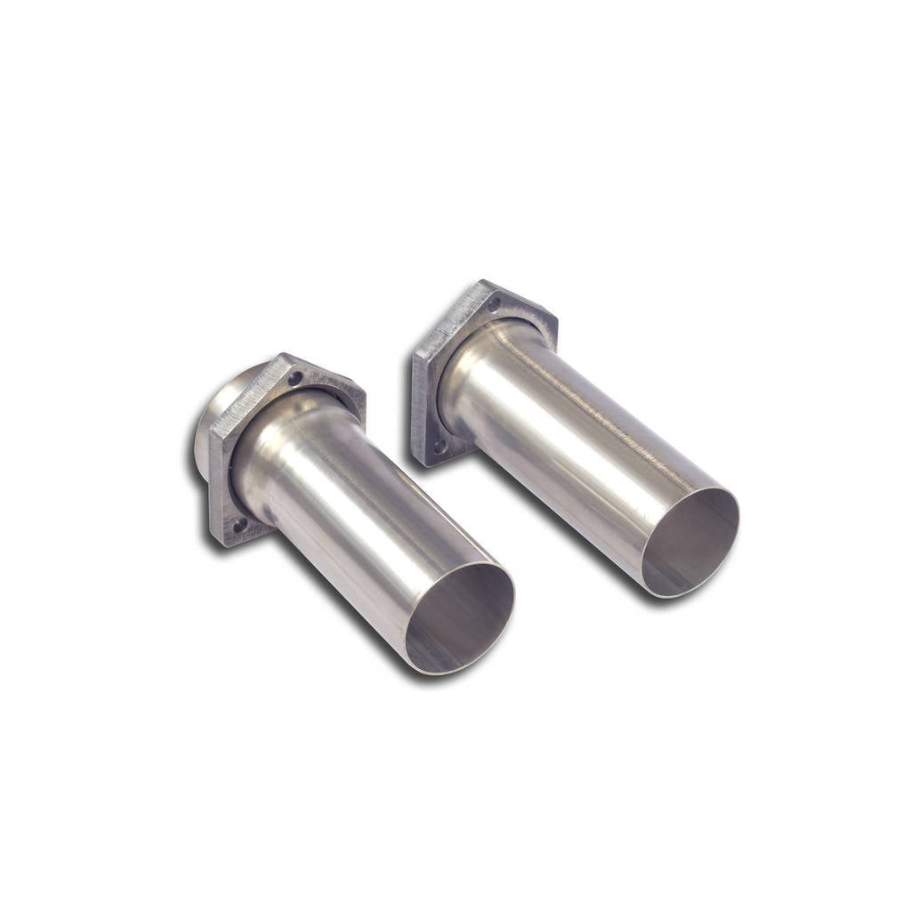 SUPERSPRINT 845833 Connecting pipes Kit with flanges for OEM kat MERCEDES-Benz C215 CL Photo-0