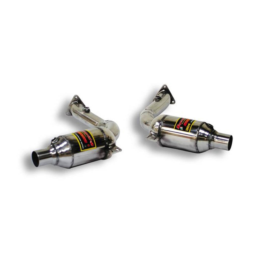 SUPERSPRINT 241502 Front pipe Right + Links with Metallic catalytic converter PORSCHE BOXSTER (Serie Photo-0