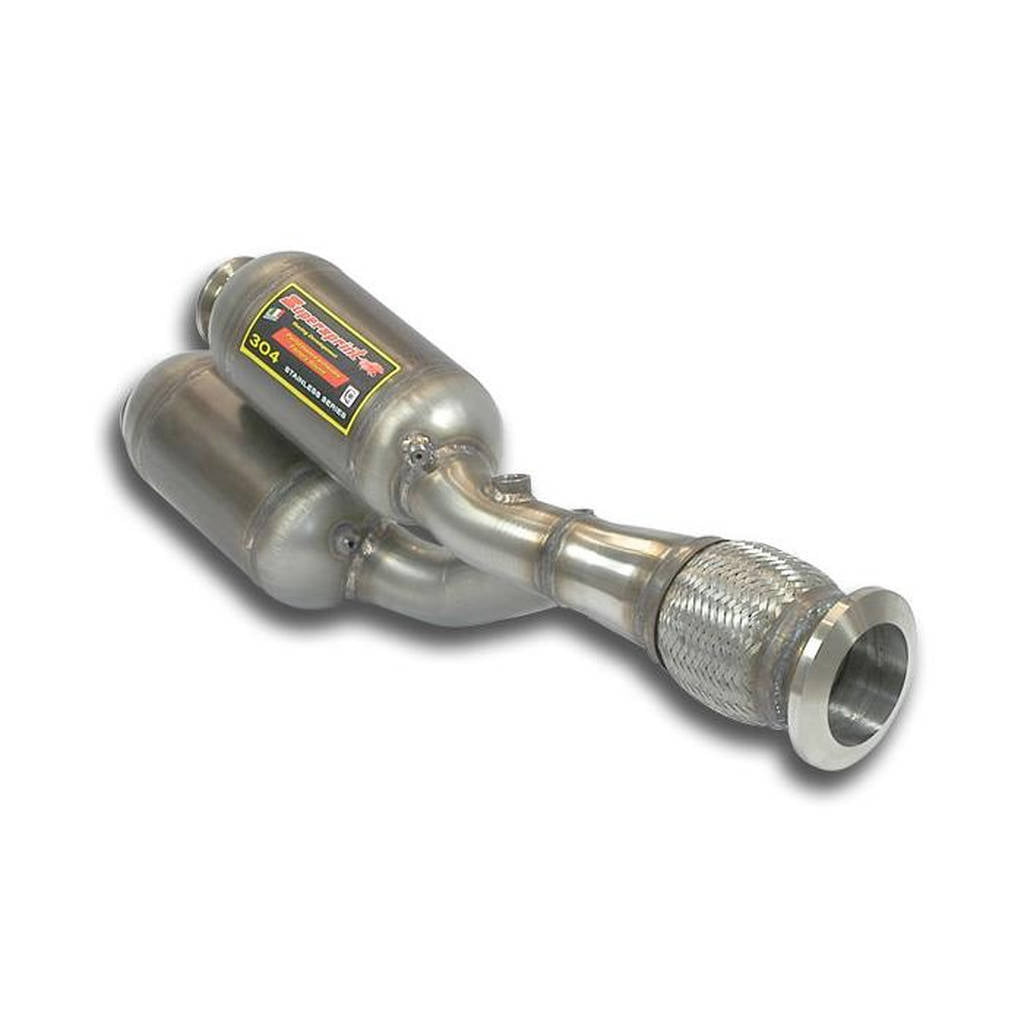 SUPERSPRINT 350622 Y-Pipe left with metallic catalytic converter LAMBORGHINI Photo-0