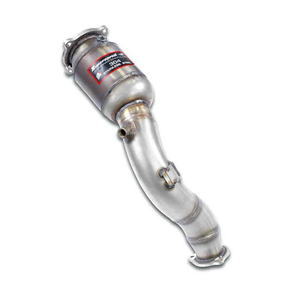 SUPERSPRINT 767821 Downpipe + Metallic catalytic converter - (LHD) AUDI A4 ALLROAD '09 -> Photo-0