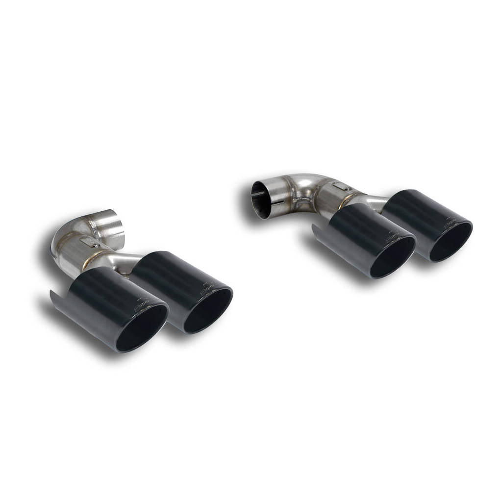 SUPERSPRINT 522236 Endpipes kit OO90 Right- OO90 Left BLACK BMW F85 X5 M Photo-0