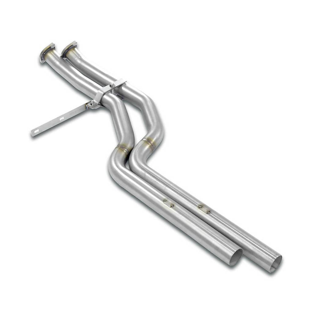 SUPERSPRINT 789612 Front pipes Kit Right - Left - (Replaces catalytic converter) BMW E60/E61 Photo-0