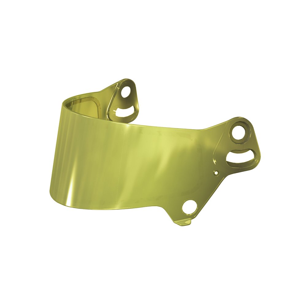 BELL 2010056 Visor SE07 DSAF for HP7/RS7 Carbon/RS7 Pro/RS7-K helmet, 3mm, smoke ML, gold Photo-0