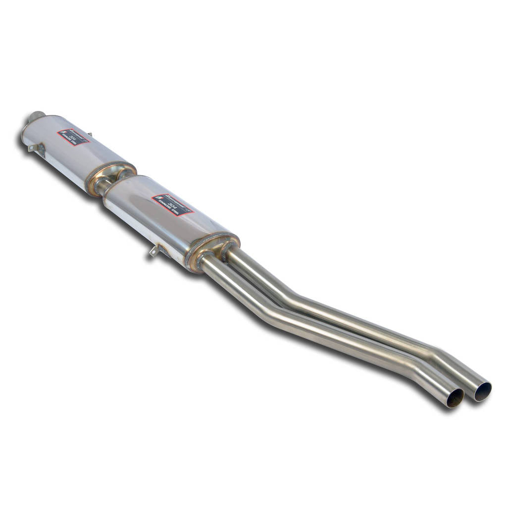 SUPERSPRINT 390933 Front exhaust + Centre exhaust Left (2 Silencers). - Available on demand FERRARI Photo-0