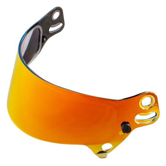 BELL 2010355 Visor SE07EV DSAF for KC7-EV helmet, 2 mm, smoke ML, Red Photo-0