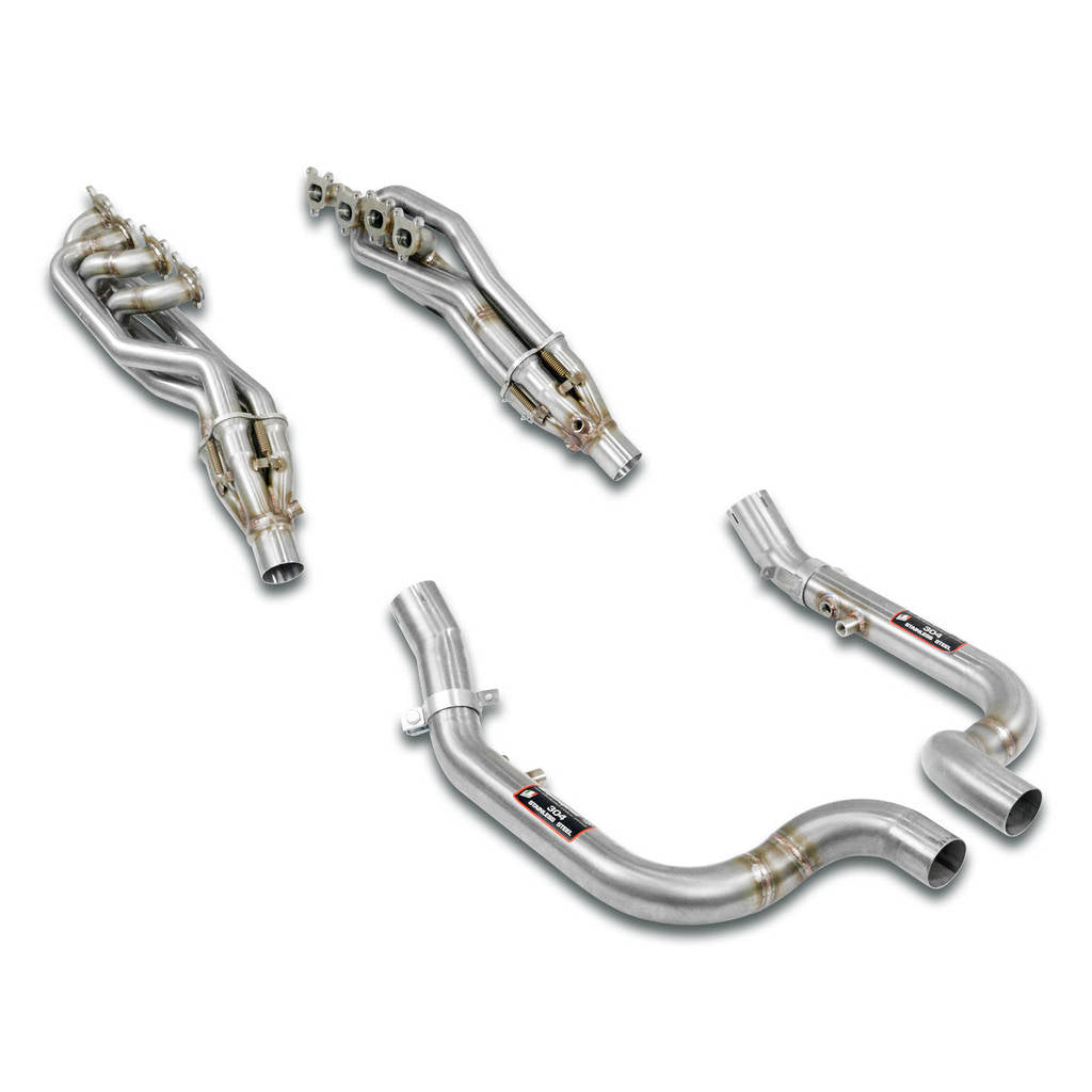 SUPERSPRINT 246001 Manifold Right - Left + Connecting pipes - (Left Hand Drive) PORSCHE PANAMERA (Se Photo-0