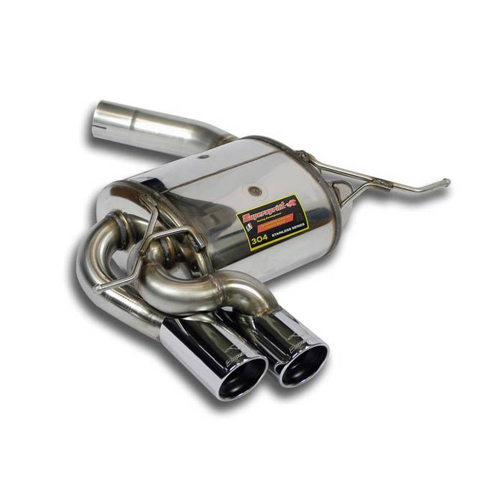 SUPERSPRINT 789936 Rear exhaust "Power Loop" OO80 - (For M-Technik kit) BMW E81 Photo-0