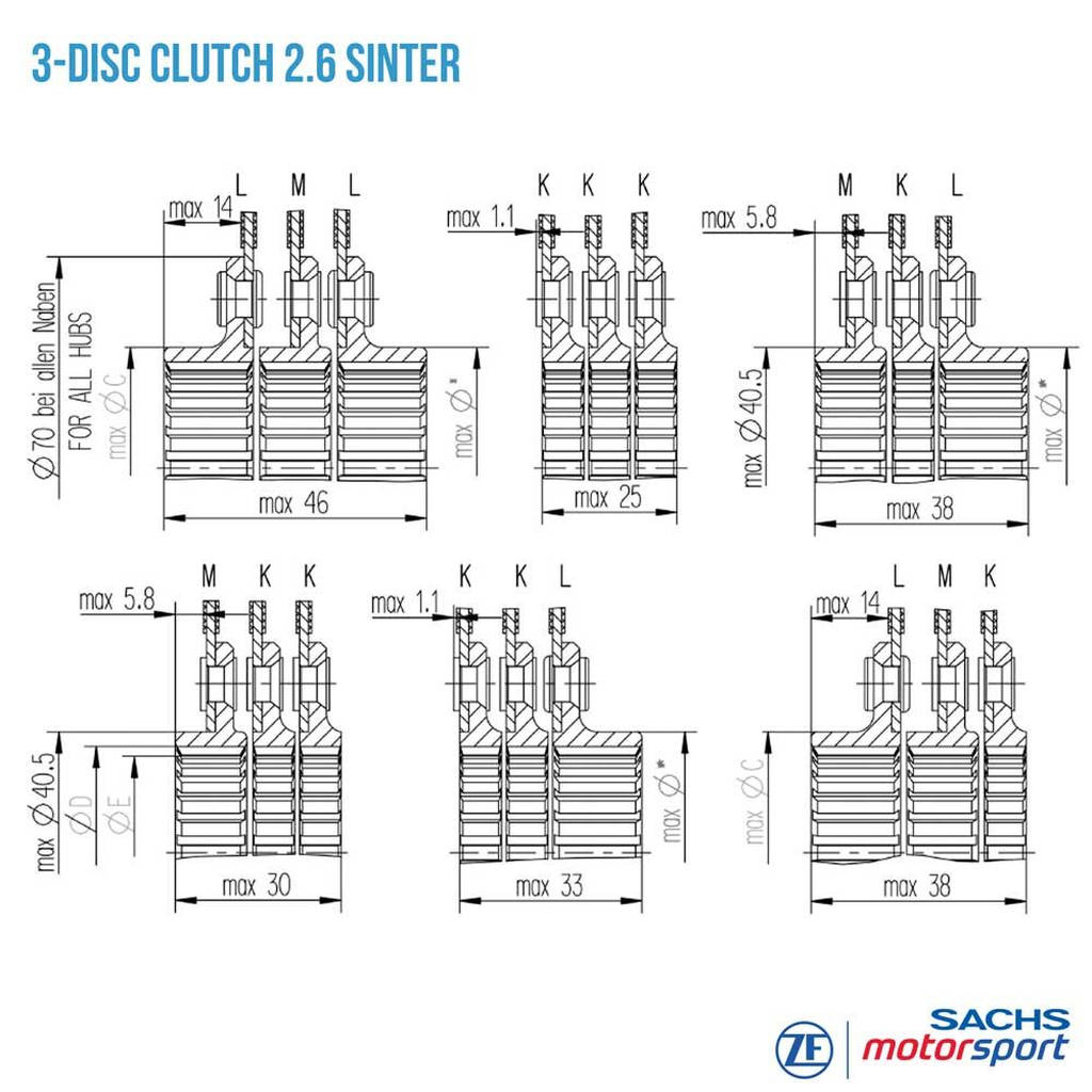 SACHS PERFORMANCE 881864002051 Clutch Disc RCS 200-S2.6 Photo-3