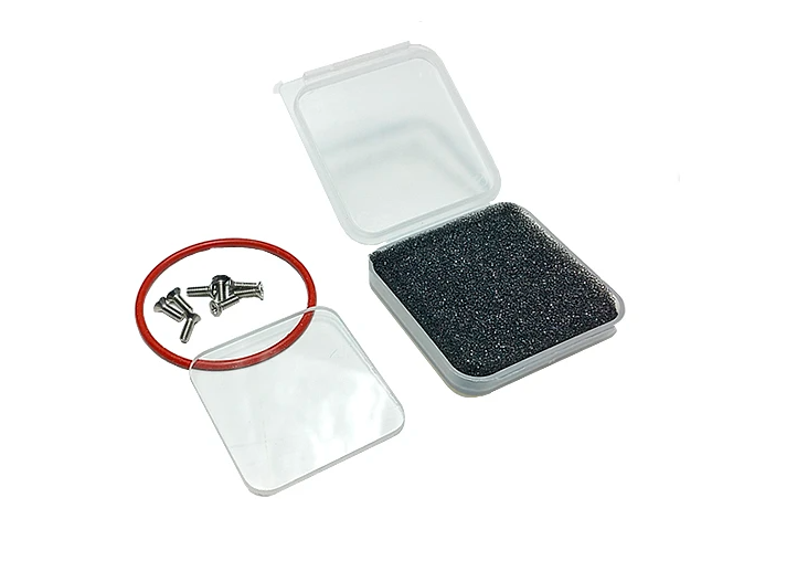 AIM X98KVOCHD0 Glass replacement kit The kit includes the Schott B270 glass and his o-ring OR30X1 Photo-1