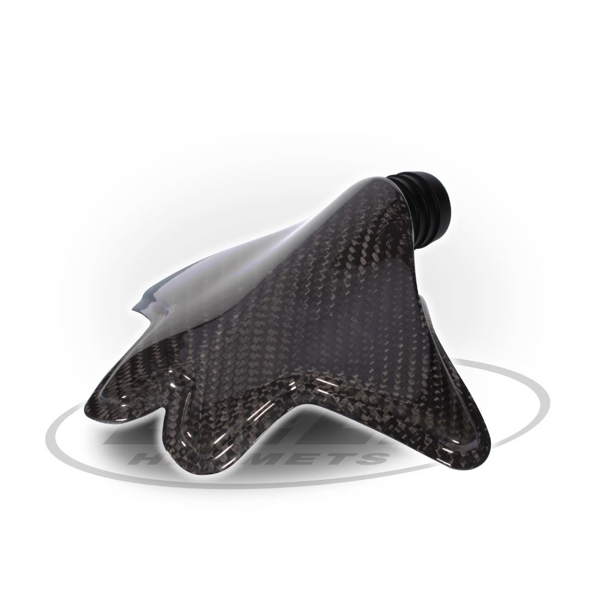 BELL 2070238 FORCED AIR Top 8 holes for HP5/HP7/HP77/RS7, V05, carbon, 45 degree Photo-1