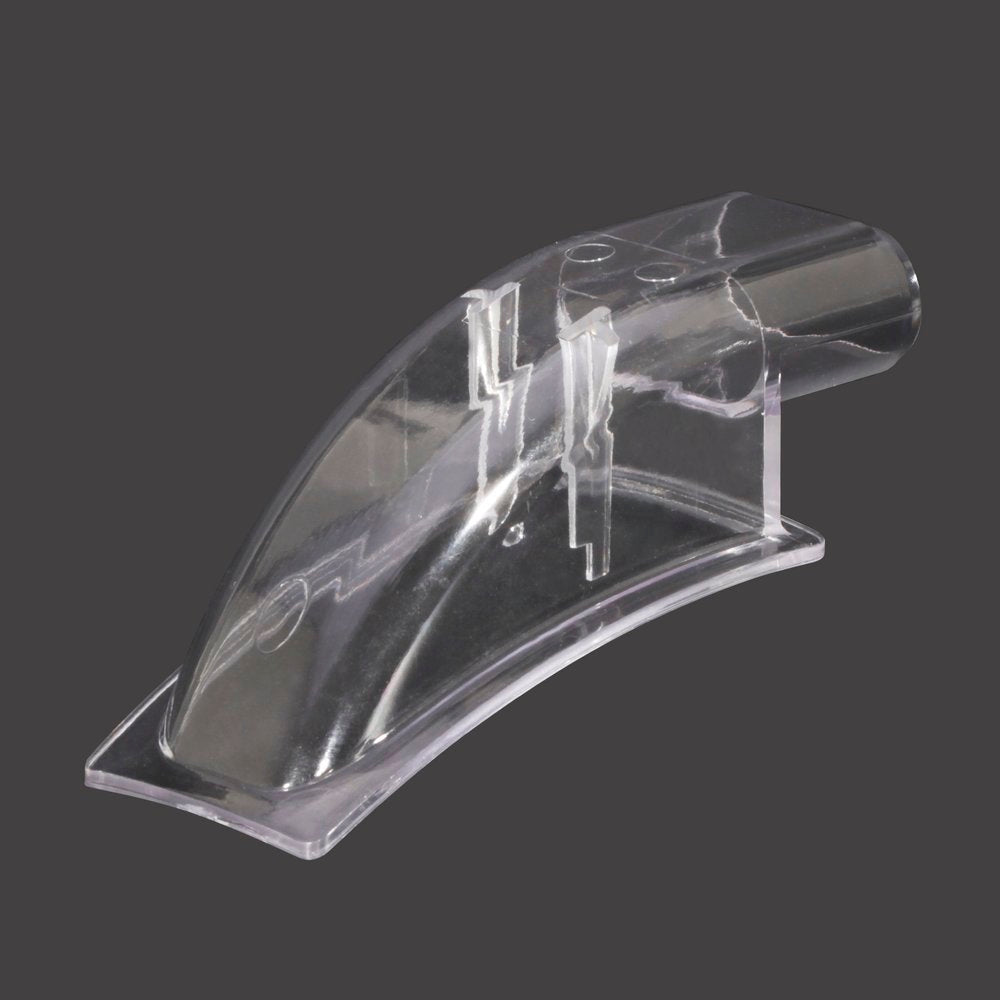 BELL 2070312 Cover plate & FORCED AIR low profile nozzle for HP6/GT6 helmet, clear Photo-0