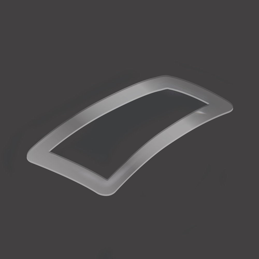 BELL 2070312 Cover plate & FORCED AIR low profile nozzle for HP6/GT6 helmet, clear Photo-1