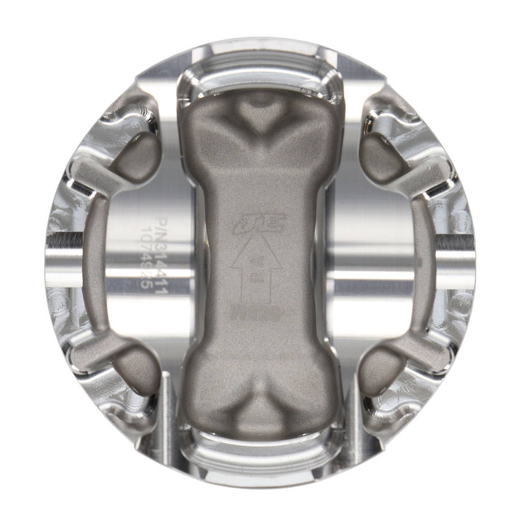 JE 314414 Piston Kit (3.660 in. Bore, 1.174 in. CH, -18.60 CC) for FORD Modular Coyote 5.0L Engine 2011-2017 Photo-2
