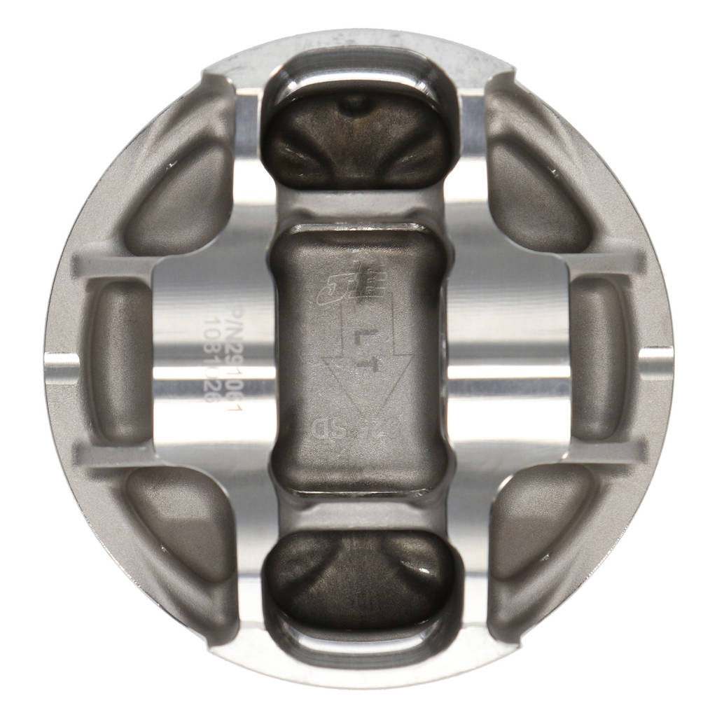 JE 310927 Piston Kit (99.52 mm Bore, 1.210 in. CH, -14.10 CC) for SUBARU EJ Series Engine Photo-2